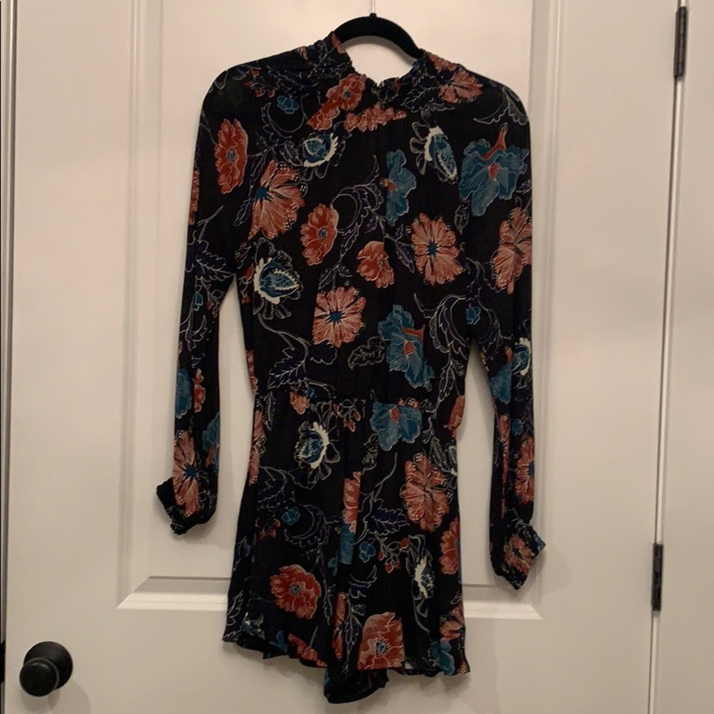 ASTR long sleeve romper